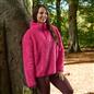 OHS Half Zip Hoodie Plain Thermal Teddy Fleece Winter Jumper Pullover Sweatshirt