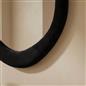 OHS Wall Mirror Matte Velvet Irregular Home Decor Vanity Living Room Bedroom