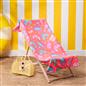 OHS Print Beach Towel Microfibre Quick Dry Bath Holiday Gym Travel Sport
