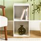 OHS Oslo Cube Storage Wood Effect Bookcase Freestanding Open Shelf Unit