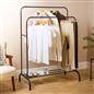 OHS Clothes Rail Heavy Duty Shoe Rack Shelf Hanging Organiser Display Stand