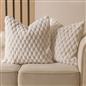OHS Waffle Cushion Covers Faux Fur Soft Fleece Square Pillowcases Home Decor