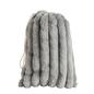 OHS Ribbed Faux Fur Winter Gift Set Hot Water Bottle Socks Eye Mask Scrunchie