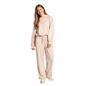 OHS Bubble Hem Co-Ord Set Hoodie Drawstring Relaxed Joggers Tracksuit Loungewear