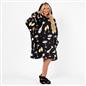 Hoodie Blanket Sherpa Fleece Jumper Oversized Wearable Big Warm Throw Champagne