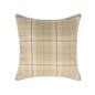 OHS Woven Check Cushion Covers 2 Pack Cases Luxury Home Decor
