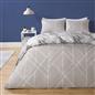 OHS Marble Reversible Duvet Cover Pillowcases Bedding Set Double King