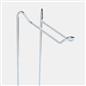 OHS Metal Toilet Roll Holder Freestanding Bathroom Storage Organiser