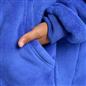 OHS Kids Hoodie Blanket Oversized Ultra Plush Soft Sherpa Wearable Sweatshirt