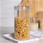 Storage Jar Round Plastic Food Organiser Tea Coffee Sugar Holder Tub Kitchen Pot