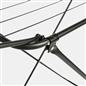 OHS 18M Foldable Drying Airer Clothes Horse Stainless Steel Winged Organiser