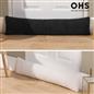 Fabric Boucle Door Draught Excluder Draft Window Seal Insulation Fleece Stopper