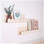 OHS Scallop Shelf Wall Mounted Storage Space Saving Modern Bedroom Home Decor