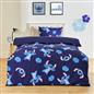 OHS x Stitch Bedding Set Kids Soft Polycotton Duvet Cover with Pillowcase