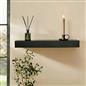 OHS Ribbed Floating Shelf Wall Storage Organiser Home Living Room Decor