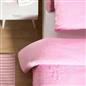 OHS Bow Tufted Bedding Set Teddy Fleece Super Soft Duvet Cover with Pillowcase