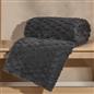 OHS Waffle Throw Bed Blanket Faux Fur Supersoft Warm Fleece Cosy Plush