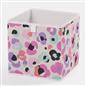 OHS Storage Cube Boxes Animal Print 2/4 Pack Folding Shoe Organiser Tidy Set