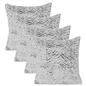 Cushion Covers Faux Fur Fleece Pack of 2/4 Filled Case Pad Two Tone Home Decor