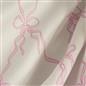 OHS Bow Lattice Bedding Set Microfibre Reversible Duvet Cover with Pillowcase
