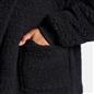 OHS Waterfall Short Cardigan Teddy Fleece Open Front Wrap Loungewear Outwear