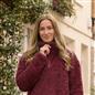 OHS Half Zip Hoodie Plain Thermal Teddy Fleece Winter Jumper Pullover Sweatshirt