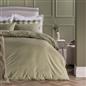OHS Plain Duvet Cover & Pillowcase Reversible Bedding Set OR Fitted Sheet