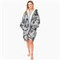 OHS Oversized Sherpa Tie Dye Hoodie Zip Up Womens Sweatshirt Cardigan UK
