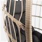 OHS Hanging Egg Chair Outdoor Garden Furniture Patio Seat Hammock Pod Seat Swing