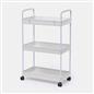 OHS Trolley Cart 3 Tier Roll Bathroom Storage Portable Kitchen Home Organiser