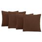OHS Boucle Cushion Covers  2 Pack Teddy Fleece Square Pillowcases Home Decor