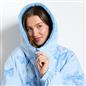 OHS Bows Print Drying Changing Robe Sherpa Lined Water Resistant Oversized Coat