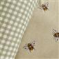 Bee Duvet Cover Set Reversible Stripe Quilt Bedding Set Single Double King Size