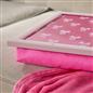 OHS Bows Cushioned Lap Tray Soft Padded Portable Laptop Desk Lightweight
