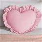 Heart Filled Cushion Plump Bedroom Scatter Pillow Valentines Frill Chair Sofa