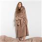 OHS Extra Long Hoodie Blanket Oversized Soft Sherpa Fleece Giant Sweatshirt