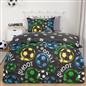 Football Duvet Cover Quilt Bedding Set Pillowcase Reversible Kids Single Double