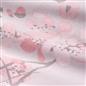 OHS Spring Blossoms Duvet Cover with Pillowcases Bedding Set Blush Ochre