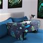 OHS Gaming Lap Pillow Cushion Matte Velvet Filled Laptop Table Tray with Pockets