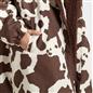 OHS Coat Drying Robe Animal Print Sherpa Lined Water Resistant Oversized