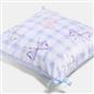 OHS Bows Cushion Covers Matte Velvet Living Room Square Pillowcases Home Decor