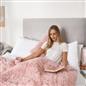 OHS Fluffy Fleece Weighted Blanket Sensory Adult Sleep Anxiety Soft Throw