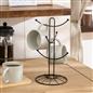 OHS Metal Mug Tree Countertop Wire Cup Holder Hanger Rack Non Slip Organiser