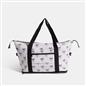 OHS Bows Weekend Travel Bag Expandable Shoe Compartment Cabin Duffle