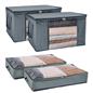 Large Underbed Storage Bags 2 Pack Clothes Shoes Organiser Folding Zipped Cube