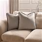 OHS Piped Edge Cushion Covers Matte Velvet Soft Luxury 2/4 Square Pillowcases