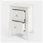 OHS Chicago Bedside Table 2/3 Drawer Hallway Cabinet Nightstand Unit Home Decor