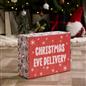 OHS Christmas Eve Box Reusable Xmas Festive Gift Paper Packaging Present Wrap