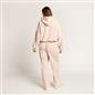 OHS Bubble Hem Co-Ord Set Hoodie Drawstring Relaxed Joggers Tracksuit Loungewear