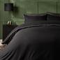 OHS Piped Edge Duvet Cover Set Soft Quilt Pillowcase Bedding Double King Size